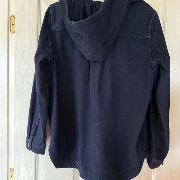 Liverpool ECO line denim Jacket NWT hooded - Picture 6 of 6